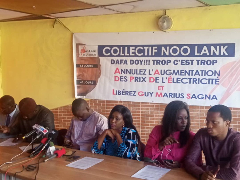 Détention de Guy Marius Sagna: Noo Lank exhorte Macky à parler au ministre de la Justice ainsi qu'au Doyen de Juges Détention de Guy Marius Sagna: Noo Lank exhorte Macky à parler au ministre de la Justice ainsi qu'au Doyen de Juges