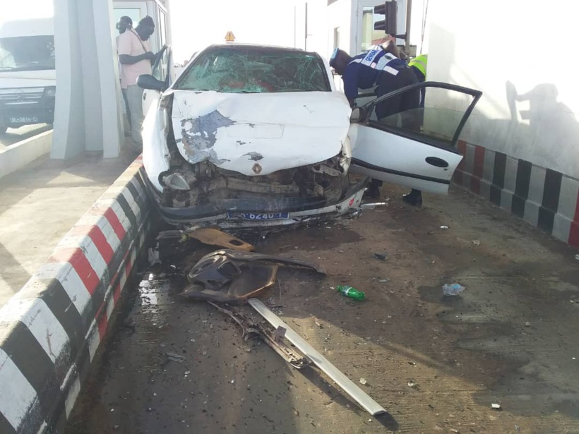 Des blessés graves suite à un accident sur l'autoroute à péage de Toglou