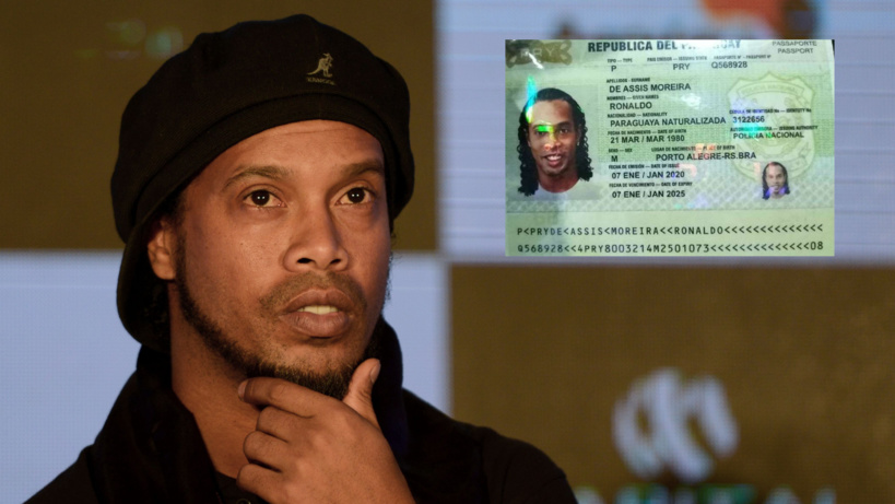 Ronaldinho arrêté par la police paraguayenne avec des faux passeports Ronaldinho arrêté par la police paraguayenne avec des faux passeports