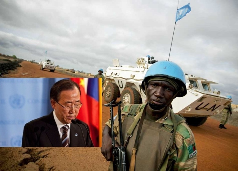 Audios Côte d'Ivoire : sept casques bleus tués en mission, Ban Ki-moon scandalisé
