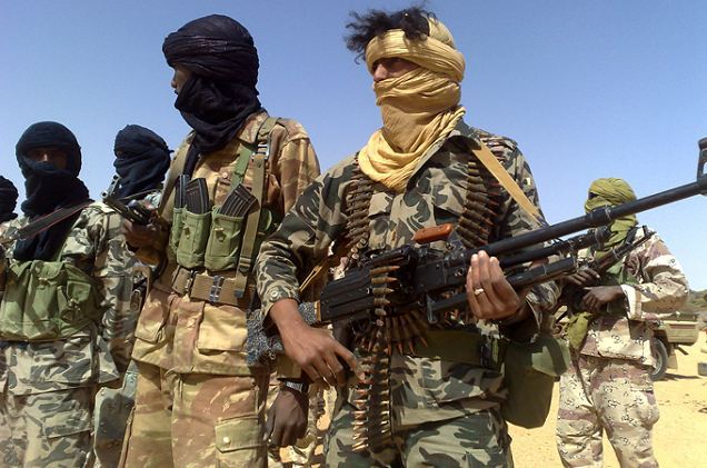 Rebelle touareg au Mali. REUTERS/Luc Gnago