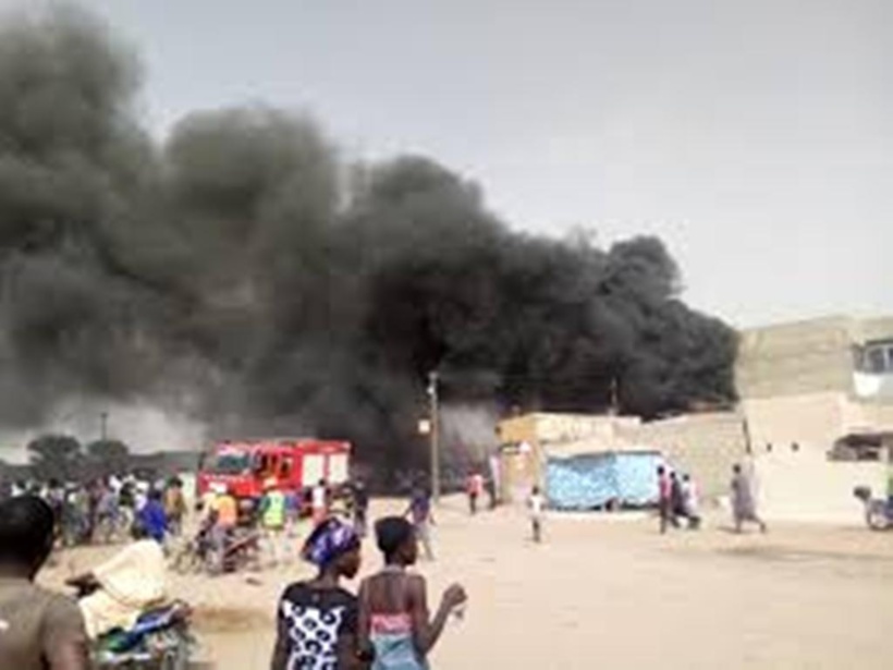 ​Département de Guinguinéo: 4 maisons ravagées par le feu au village de keur Yelly