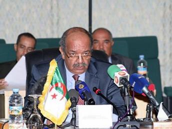 Abdelkader Messahel, le ministre algérien des Affaires africaines et maghrébines à Nouakchott, le 8 avril 2012. AF / STRINGER