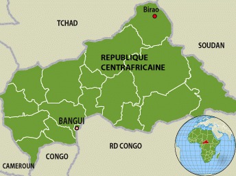 Le site d'Areva se trouve près du gisement d'uranium de Bakouma, à 800 km au sud-est de Bangui. Latifa Mouaoued/RFI