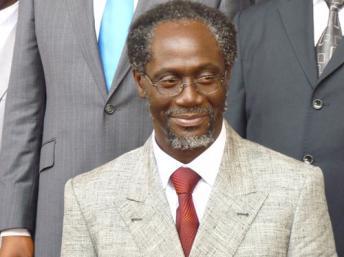 Parmi les accusés de génocide, Gilbert-Marie Aké N’Gbo, ex-Premier ministre de Laurent Gbagbo. Photo: Norbert Navarro