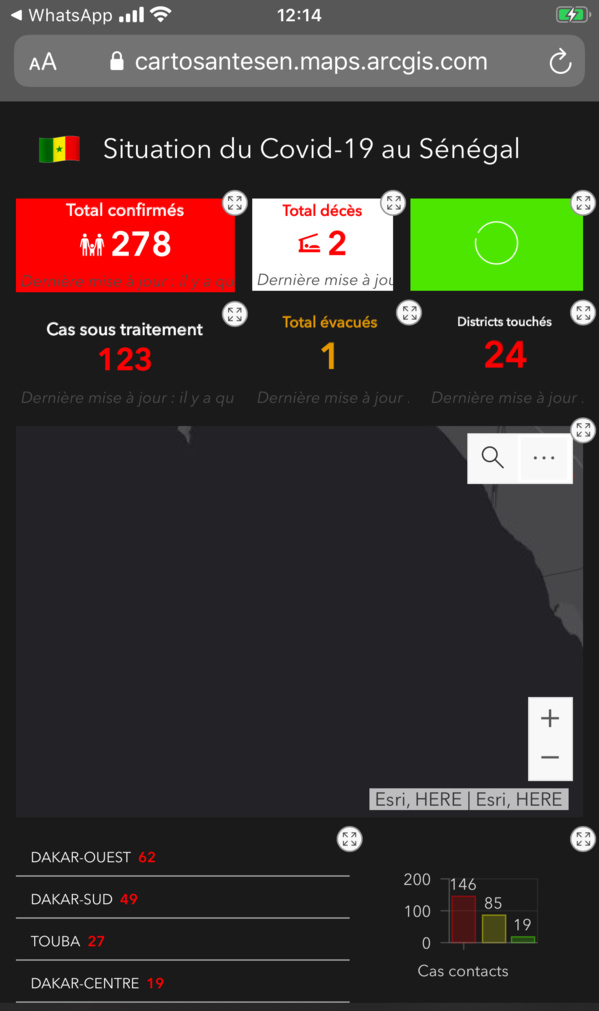 #Covid_19sn - Le cas communautaire de ce samedi nous vient de Touba #Covid_19sn - Le cas communautaire de ce samedi nous vient de Touba
