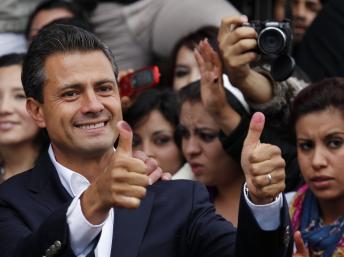 Mexique: le candidat du PRI Enrique Peña Nieto remporte la présidentielle