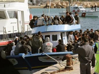 L'île de Lampedusa est un point d'entrée privilégié pour les immigrants clandestins en provenance des côtes africaines. (Photo : AFP)