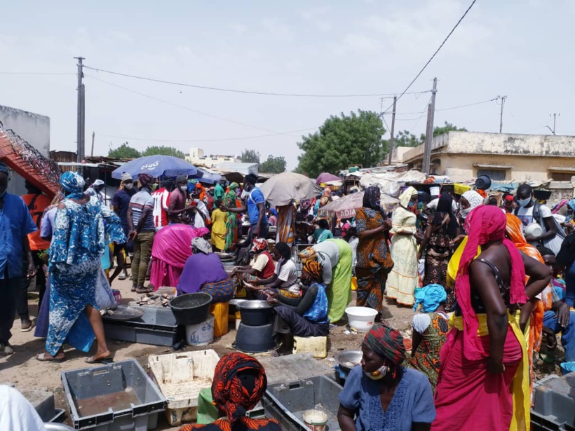 Testé positif au Covid-19, un tailleur du marché Ocass part en cabale Testé positif au Covid-19, un tailleur du marché Ocass part en cabale