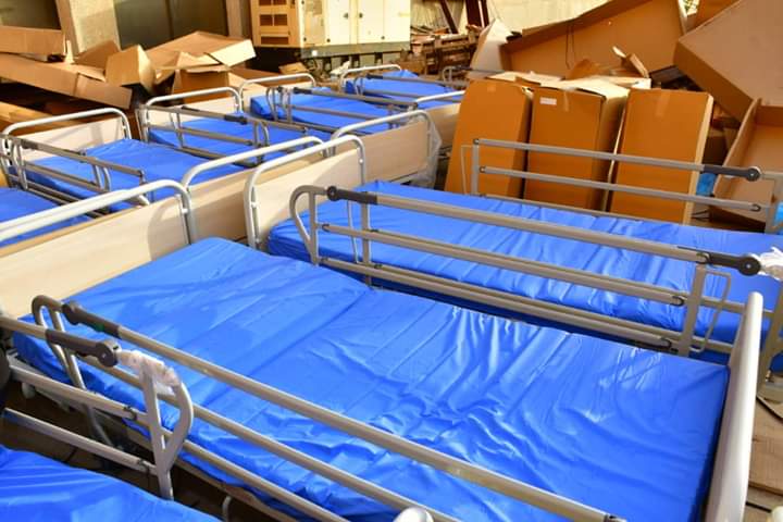 Lutte contre le Covid-19: Le centre de traitement du Covid de l'hôpital  Dalal Jaam de Guédiawaye s'élargit avec 100 nouveaux lits et 11 en réanimation.