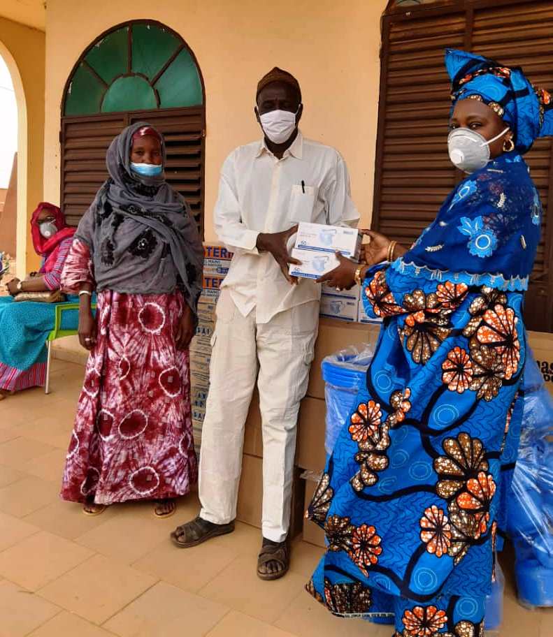 Covid-19 : Les femmes de LAS renforcent les moyens de protection des populations environnantes de l'aéroport