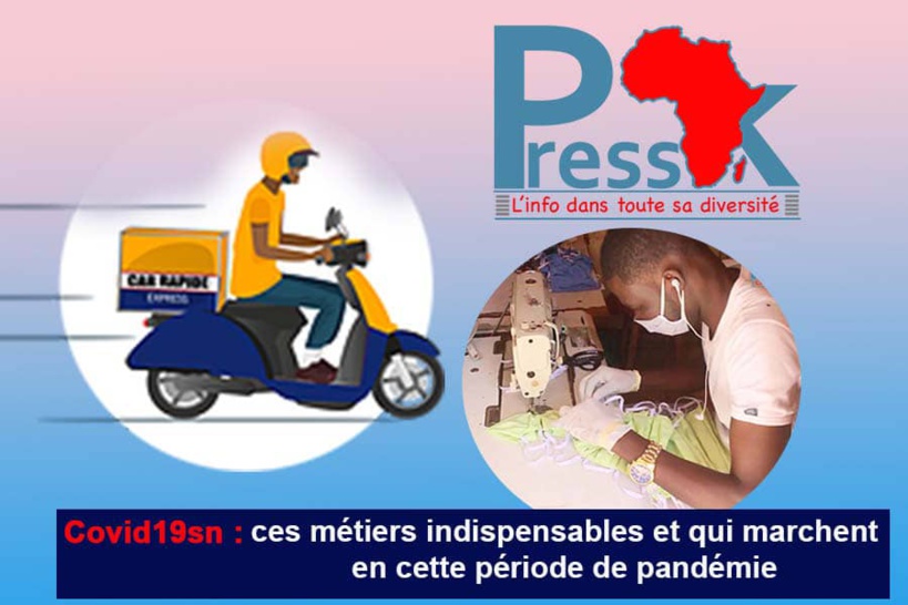 Covid-19: ces métiers incontournables qui tiennent tête à la pandémie au Sénégal 