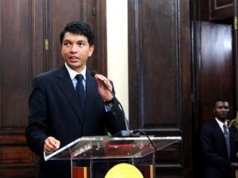 Andry Rajoelina, le président de la Transition malgache (ici en 2011), a parlé de la mutinerie du 22 juillet comme un « non-événement ».