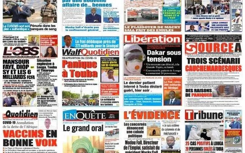 Aide à la presse : "en dehors de D-Média, les patrons de presse ont tous reçu leurs chèques" (Directeur de la communication)