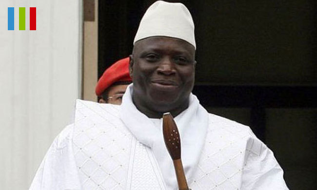 Le président gambien Yahya Jammeh.