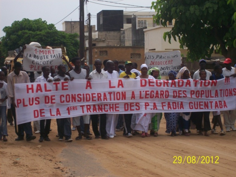 Parcelles Assainies : les populations des unités 01 à 06 sonnent le « y’en a marre » contre l’incompétence des autorités