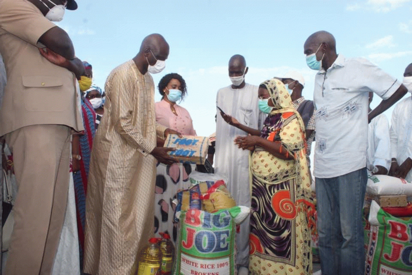 La distribution de l'Aide alimentaire s’est faite dans la cacophonie à Louga La distribution de l'Aide alimentaire s’est faite dans la cacophonie à Louga