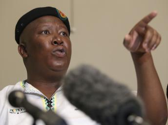 Julius Malema va à la confrontation avec Jacob Zuma