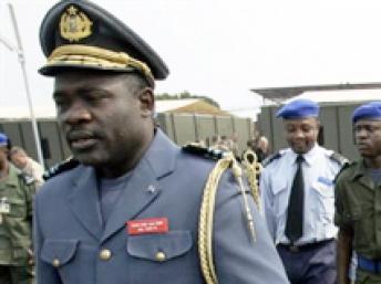 John Numbi, à Kinshasa, le 14 juillet 2006