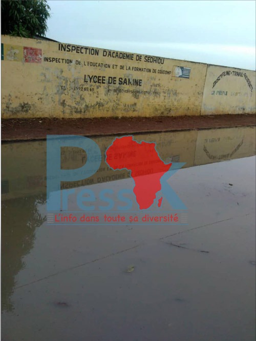 ​Fortes pluies en Casamance: dans le département de Goudomp, les élèves n’ont pas pu rejoindre les classes