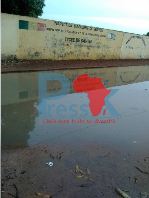 ​Fortes pluies en Casamance: dans le département de Goudomp, les élèves n’ont pas pu rejoindre les classes
