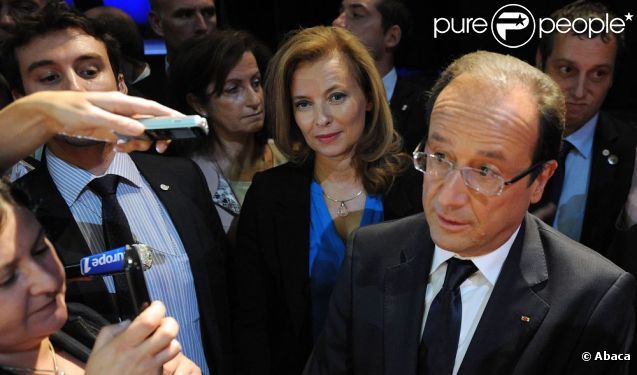 Valérie Trierweiler et François Hollande : Elégants et souriants à New York