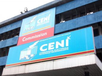 Le siège de la Céni à Kinshasa.