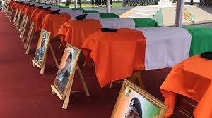 Côte d’Ivoire: cérémonie d’hommage aux militaires tués lors de l’attaque de Kafolo