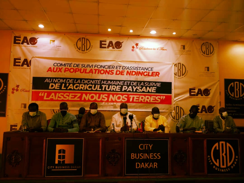 Spoliation des terres: Le collectif CSFAP-Ndingler dément tout compromis entre le village de Djilah et Babacar Ngom Spoliation des terres: Le collectif CSFAP-Ndingler dément tout compromis entre le village de Djilah et Babacar Ngom