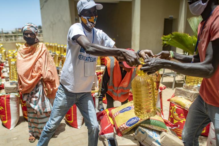 Distribution Aide alimentaire Sicap Mbao: le partage de «Bouki*» des chefs de quartier