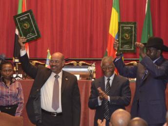 L'accord partiel trouvé entre le Soudan et le Soudan du Sud prévoit la démilitarisation de la frontière et le règlement de la question pétrolière.