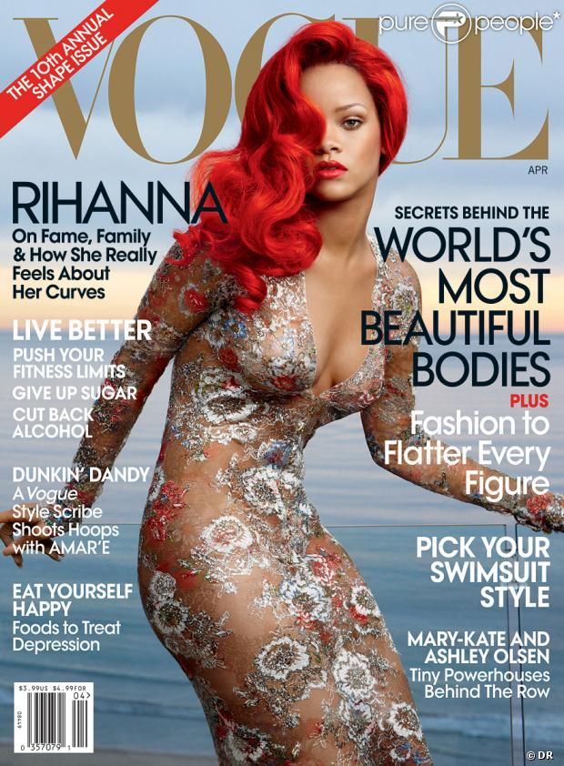 Rihanna provoc' dans Vogue : ''J'attends celui qui aura assez de cran pour moi''