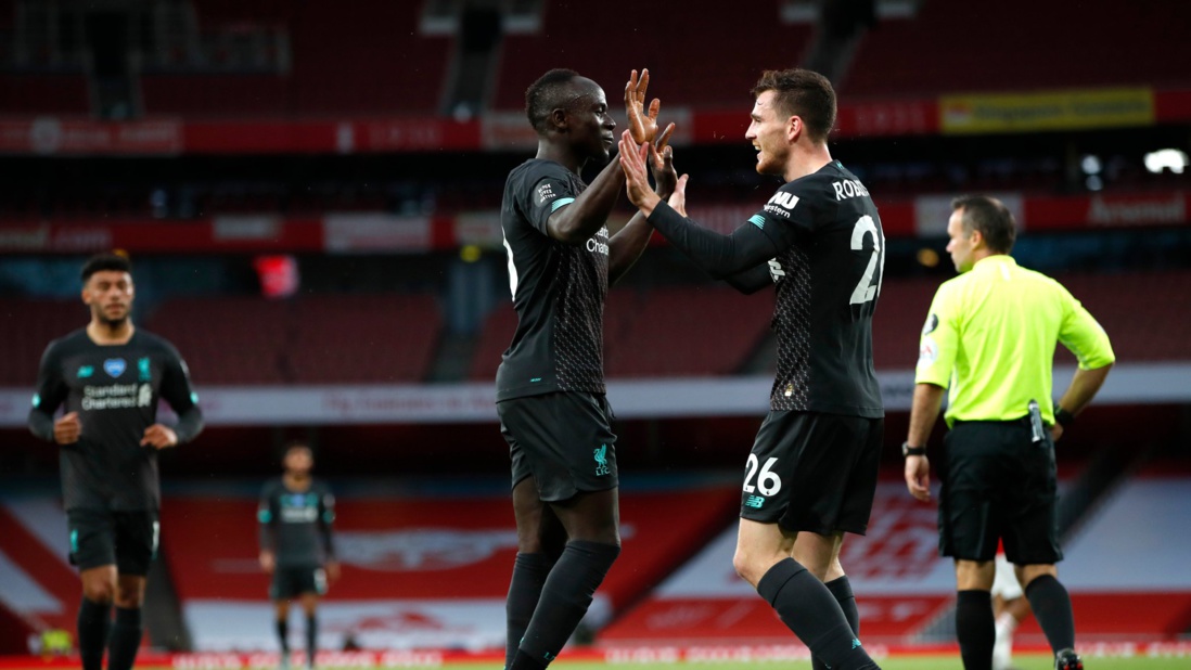 Choc 36e journée Premier League: Sadio Mané ouvre le score, Lacazette répond