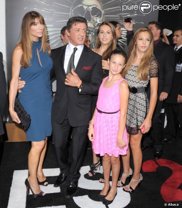 Sylvester Stallone : Sa fille Sophia, bientôt opérée à coeur ouvert, se confie