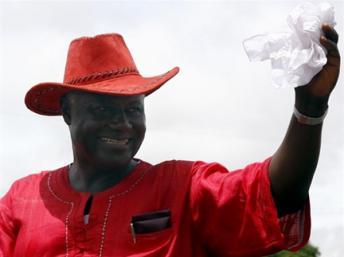 Ernest Bai Koroma, le président sortant de la Sierra-Leone.