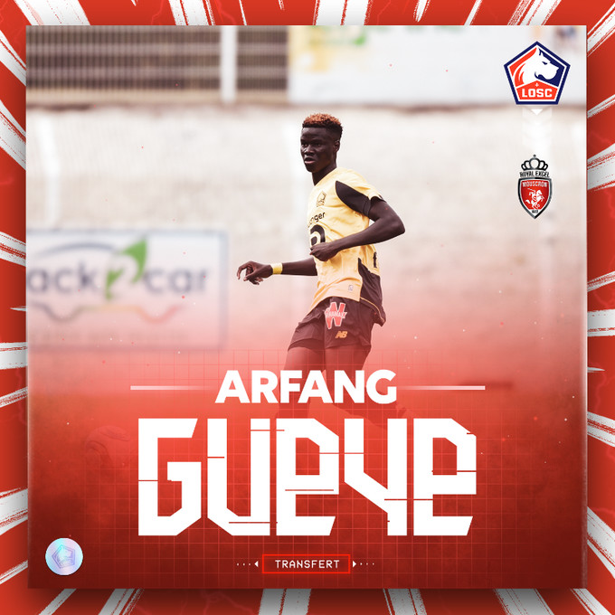 Mercato: Arfang Gueye transféré à Mouscron
