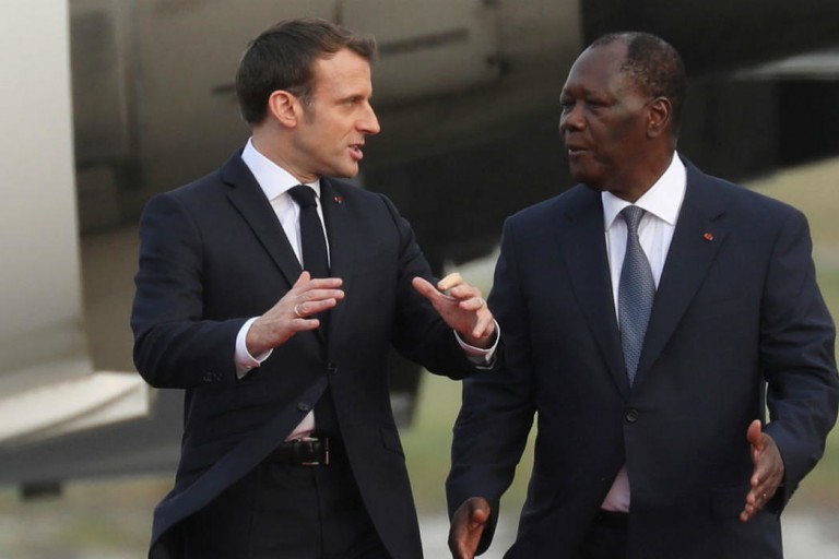 Quand Macron saluait la décision historique de Ouattara de ne pas se présenter pour un 3e mandat