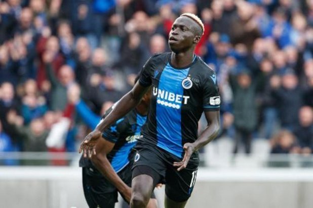 Belgique: Krépin Diatta auteur d'un doublé face à Eupen