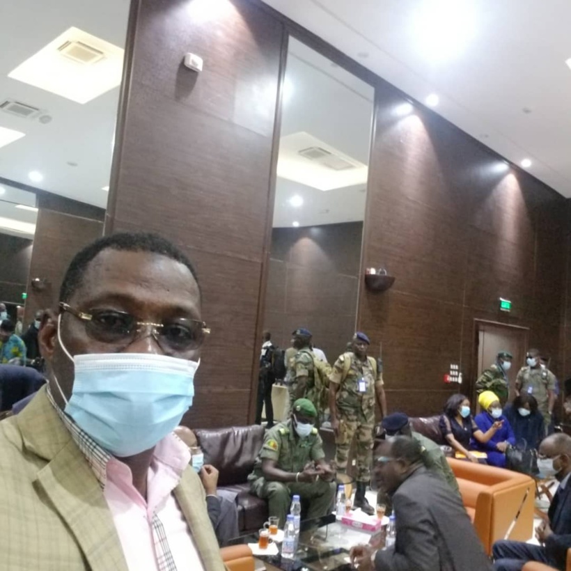 Mali: le médiateur de la Cédéao a rencontré le CNSP (IMAGES)