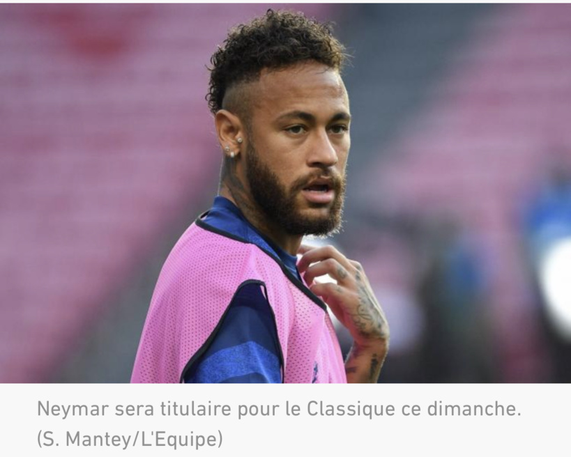 Neymar et Di Maria titulaires contre l’OM Neymar et Di Maria titulaires contre l’OM