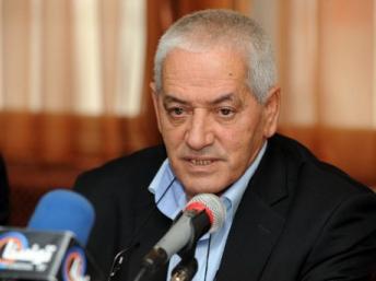 Houcine Abbassi le secrétaire général de L’UGTT lors d’une conférence de presse à Tunis, le 5 décembre 2012.
