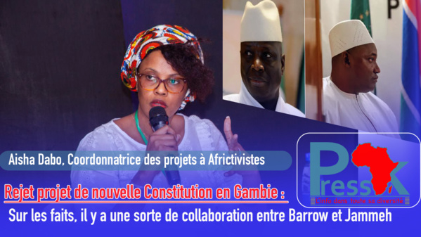 Gambie: cette entente flagrante entre Barrow et Jammeh qui sape la transition et fâche les organisations de défense des droits humains