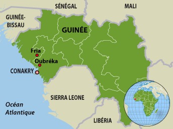 La Guinée. Des manifestants ont déjà obtenu le remplacement des préfets dans les villes de Fria et Dubréka. Latifa Mouaoued/RFI