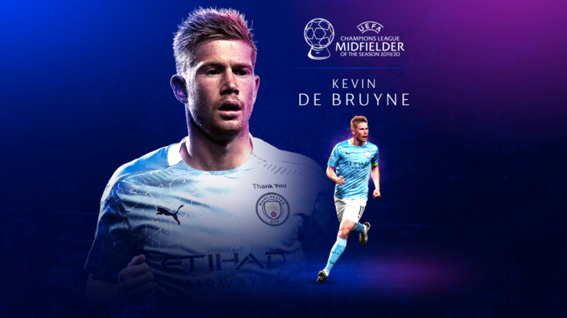 Kevin De Bruyne désigné milieu de la saison en Champions League Kevin De Bruyne désigné milieu de la saison en Champions League