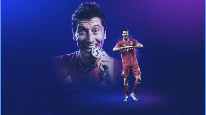 Robert Lewandowski désigné attaquant de la saison en Champions League Robert Lewandowski désigné attaquant de la saison en Champions League