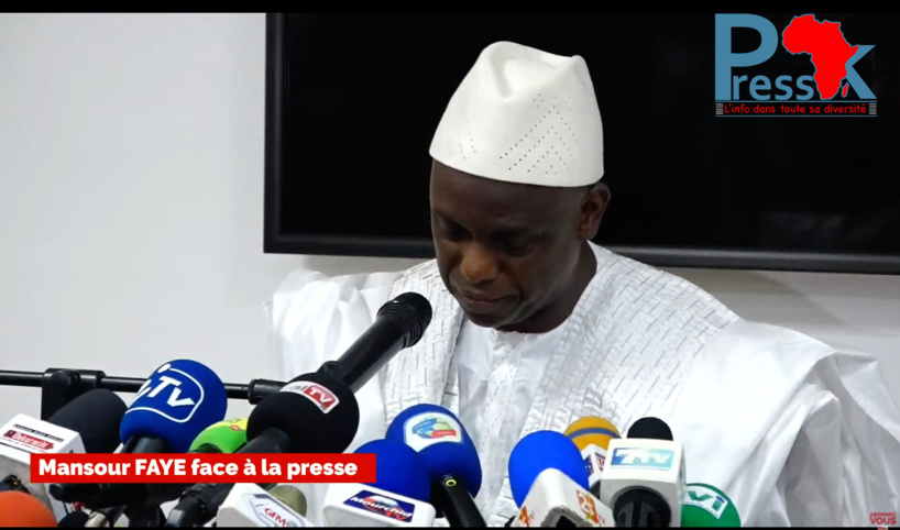Mansour Faye ravale son arrogance: « J’ai l’obligation de me soumettre à tous les organes de contrôle habilités » Mansour Faye ravale son arrogance: « J’ai l’obligation de me soumettre à tous les organes de contrôle habilités »