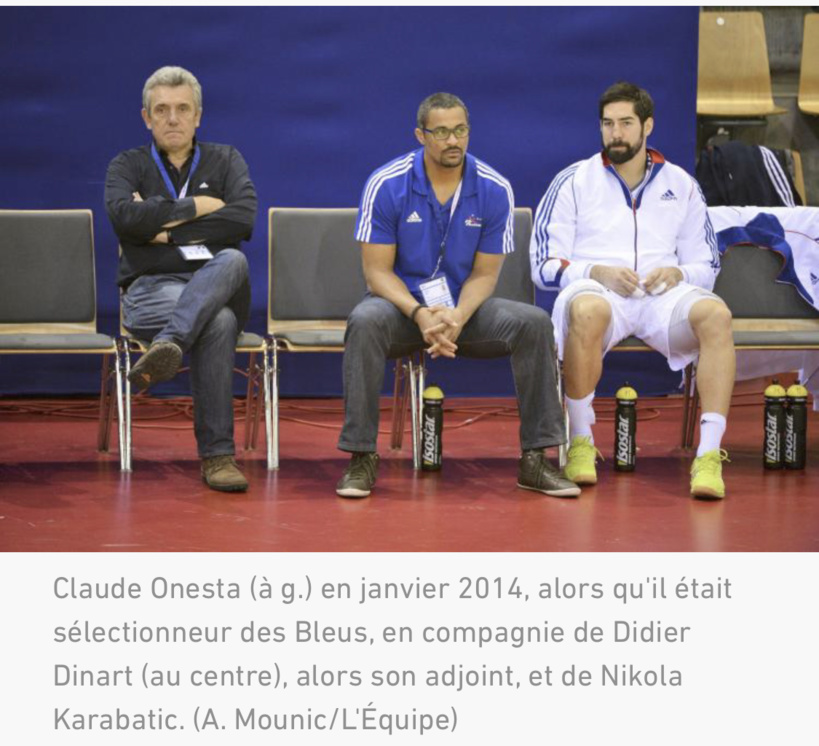 La dédicace dans laquelle Claude Onesta comparaît Didier Dinart à un « esclave » La dédicace dans laquelle Claude Onesta comparaît Didier Dinart à un « esclave »