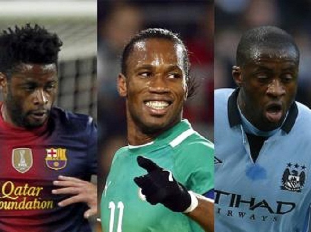 Afrique-Meilleur footballeur de l’année: qui de Drogba, Touré ou Song?