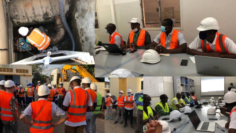 Pénurie d'eau à Dakar: La fuite de l'usine du Point B en cause (VIDEO) Pénurie d'eau à Dakar: La fuite de l'usine du Point B en cause (VIDEO)