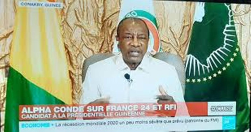 Alpha Condé, président de la Guinée: «Je ne suis pas un dictateur» Alpha Condé, président de la Guinée: «Je ne suis pas un dictateur»
